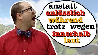 Genitive Prepositions in German