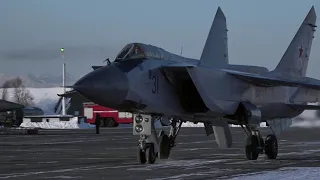 MiG-31 Russian interceptor in Kamchatka