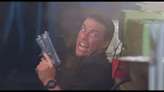 VAN DAMME - Warehouse shootout scene - REDUX - [HD] - DOUBLE IMPACT