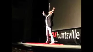 TEDx Huntsville Finale Doing the Impossible, Cutting through Fear: Sword Swallower Dan Meyer