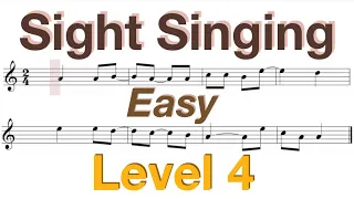 Sight Singing Exercise - Level 4