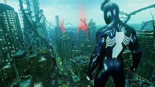 Symbiote City Free Roam - Marvel's Spider-Man 2 PS5 (4K 60FPS)