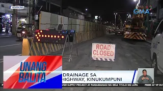 Kalsada at drainage sa Sumulong Highway, kinukumpuni | UB