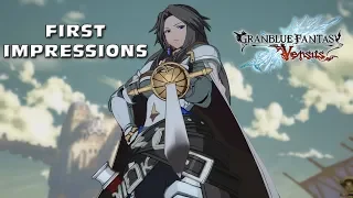 EARLY First Impressions | Granblue Fantasy Versus Beta