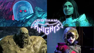 Gotham Knights - All Boss Fights & Ending (4K)