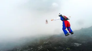 GoPro Awards: Cloudy Sky Base Jump in Norway