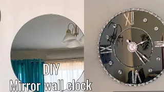 Mirror wall clock 🕰