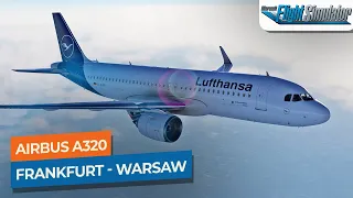 [MSFS] Frankfurt to Warsaw - Airbus A320neo Lufthansa｜Drawyah