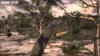 Argentinosaurus Feeding - Planet Dinosaur - Episode 5 - BBC One