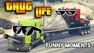 GTA 5 ONLINE : THUG LIFE AND FUNNY MOMENTS (WINS, STUNTS AND FAILS #14)