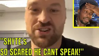 WOW! TYSON FURY GOES OFF ON 'SCARED, MISSING & SILENT' DILLIAN WHYTE! "DONT RUN FROM YOUR HIDING!"