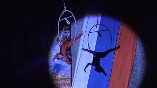 Воздушная гимнастка в кольце Софья Арсентьева Город Вязьма