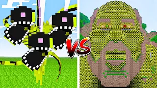 Nuclear Wither Storm VS Nuclear The Temple of Notch in Minecraft! #minecraft #nuclearwitherstorm