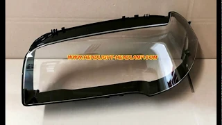 BMW X3 E83 Headlight Plastic lens Cover Lenses Replacement