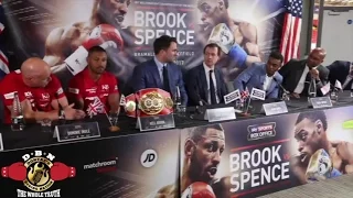 BEST PRESS CONFERENCE OF THE YEAR!! KELL BROOK VS ERROL SPENCE PRESSER (MY REACTION)