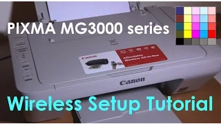 PIXMA MG3050 MG3040 MG3020 E474 series Wifi Setup (part3)