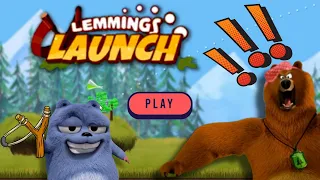Grizzy vs Lemmings with Grizzy & the Lemmings games in Boomerang! GamePlay