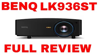 BenQ LK936ST Projector Review - An Awesome Home Theater and Golf Simulator Projector All In One!