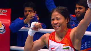 QF (W51kg) Mary KOM (India) vs Ingrit Lorena ALENCIA VICTORIA (Columbia) /AIBA WWCHs Ulan Ude 2019