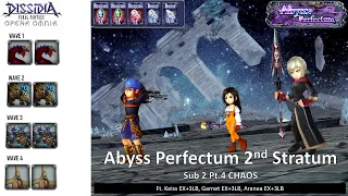 DFFOO GL (Abyss Perfectum 2nd Stratum Sub 2 Pt.4 CHAOS) Keiss, Garnet, Aranea