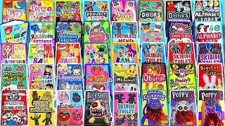 41 Game Book Story Collection 🎮📚📁 (Paper Play, Easy Crafts, Horror Game, Toy Introduction)