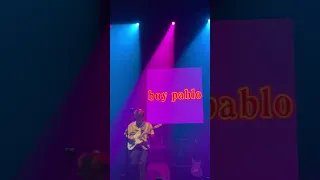 boy pablo - everytime (live @ shrine auditorium LA 2021)