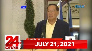 24 Oras Express: July 21, 2021 [HD]