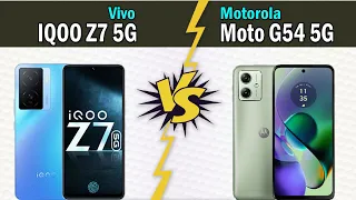 IQOO Z7 5G vs Moto G54 5G Quick Phone comparison