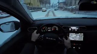 2023 Dacia Duster Morning POV Test Drive