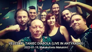 VELESAR - Taniec Diaboła (live in Antyradio, 19-01-2023)