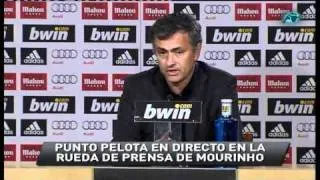 La rueda de prensa más tensa de Mourinho tras el Real Madrid FC Barcelona en el Santiago Bernabéu