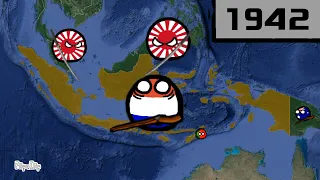 History of Indonesia using Google Maps [1900-2022] Countryballs