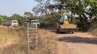 JCB 3dx Xpert Loading Mud | New TATA 3530 Tipper Loading Mud | TATA 2518 Tipper | JCB Video | p-260