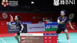 R.32 | Rinov RIVALDY/MENTARI (INA) vs Roy King YAP/Valeree SIOW (MAS); Malaysia Masters 2024