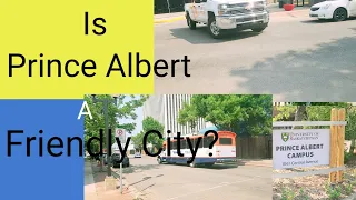 The Man In The Truck yelled at me while waiting to cross the street in Prince Albert, SK Canada 🇨🇦.