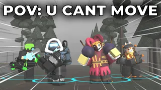 I stunned enemies.. permanently.. | TDS (Roblox)