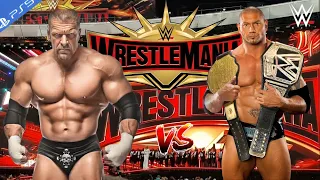 FULL MATCH - Triple H vs. Batista - No Holds Barred Match: Wrestlemania 35 - March 14, 2024.