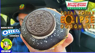 Krispy Kreme® TOTAL SOLAR ECLIPSE DOUGHNUT Review ☀️🚫🍩 Limited Time Only! 🤯 Peep THIS Out! 🕵️‍♂️