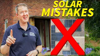 5 MISTAKES to avoid when installing Solar ❌