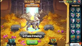 Treasure cave completed in only 7 skips (3K Tickets + Level 12 Rune) | Monster Legends Treasure Cave