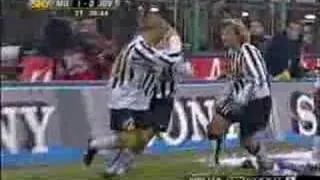 Di Vaio Milan-Juventus 2003-04