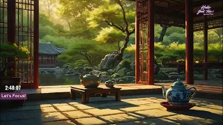 Work,Study, Relax, And De-stress With Chill Lofi Beats In 2024: With Green Nature 🍃