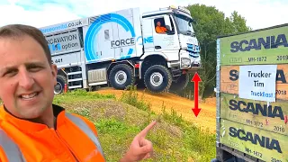 Scania Update | Off-Roading In A Suction Truck | #truckertim