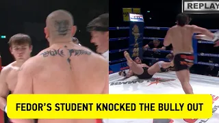 19-year old FEDOR’S STUDENT knocked the bully out! Sidelnikov punished his opponent!