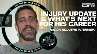 Aaron Rodgers on his injury and what's next for his career [FULL INTERVIEW] | The Pat McAfee Show