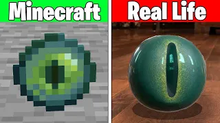 Realistic Minecraft | Real Life vs Minecraft | Realistic Slime, Water, Lava #225