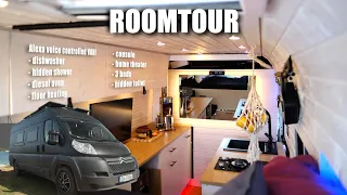 DER smarteste Camper Deutschlands! - Roomtour DIY Alexa Campervan | Mein neues Zuhause! 😍🙏