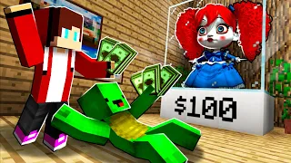 WHY did MIKEY and JJ BUY this DOLL? POPPY PLAYTIME Chapter 3 in Minecraft - Maizen