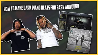 How to make DARK Piano Beats for Lil Baby and Lil Durk | FL Studio Tutorial