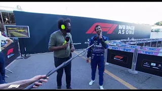 Daniel Ricciardo Post-Race Win Reaction | Italian Grand Prix
